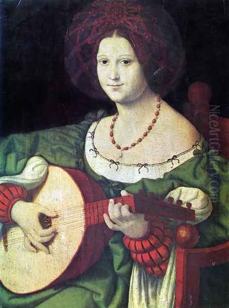 The Lute Player - view 1