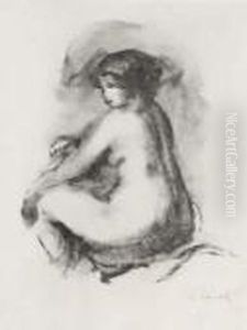Etude De Femme Nue, Assise