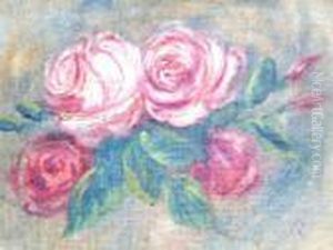 Les Roses by Pierre Auguste Renoir