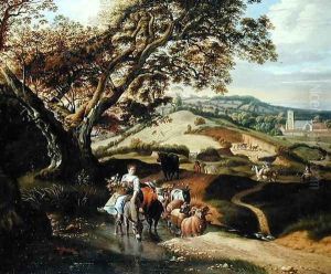 A Pastoral Landscape, 1684 by Jan Siberechts