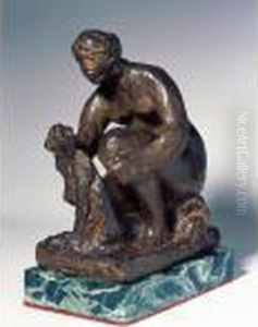 La Petite Laveuse by Pierre Auguste Renoir