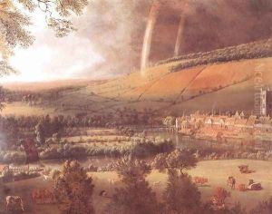 Landscape with Rainbow, Henley-on-Thames c. 1690