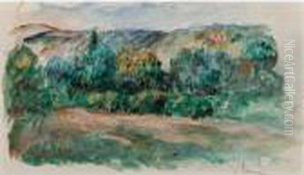 Paysage A Essoyes - view 1