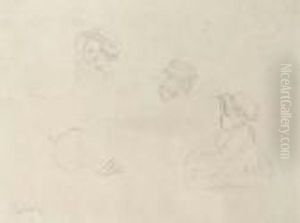 Etude D'enfant Pour La Maternite by Pierre Auguste Renoir