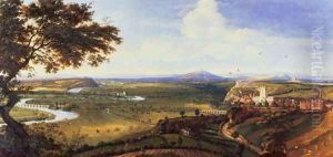 View of Nottingham from the East by Jan Siberechts