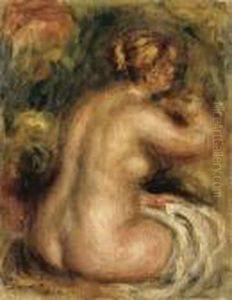 Baigneuse Assise by Pierre Auguste Renoir