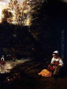 The Toilet by the Water by Jan Siberechts