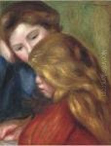 La Lecon D'ecriture by Pierre Auguste Renoir