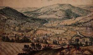 View of Beeley, near Chatsworth, Derbyshire, 1694 by Jan Siberechts