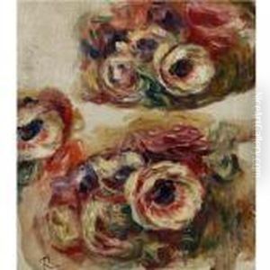 Anemones (fragment) by Pierre Auguste Renoir