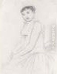 Portrait De Rosita Mauri, Circa 1881 by Pierre Auguste Renoir
