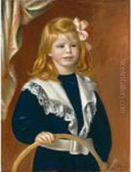 Portrait De Jean Renoir, L'enfant Au Cerceau - view 1