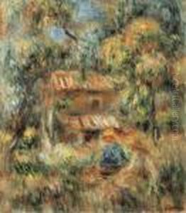 Paysage De Cagnes by Pierre Auguste Renoir