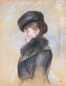 Femme A La Toque Femme A La Toque