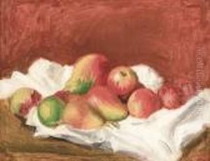 Poires Et Pommes by Pierre Auguste Renoir