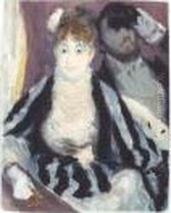 La Loge (g./p. 661) by Pierre Auguste Renoir