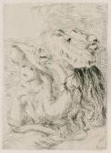 Le Chapeau Epingle (1ere Planche) by Pierre Auguste Renoir