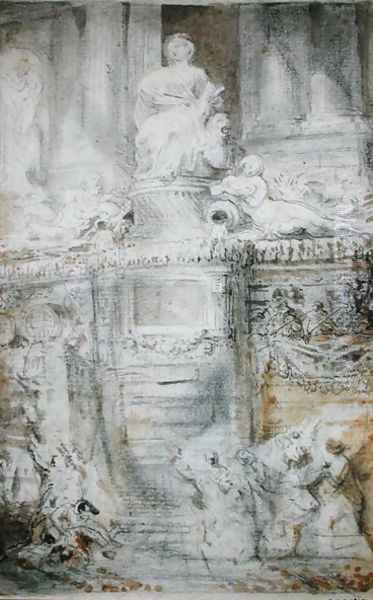 The Fountain on the Rue de Grenelle, 1777 - view 1