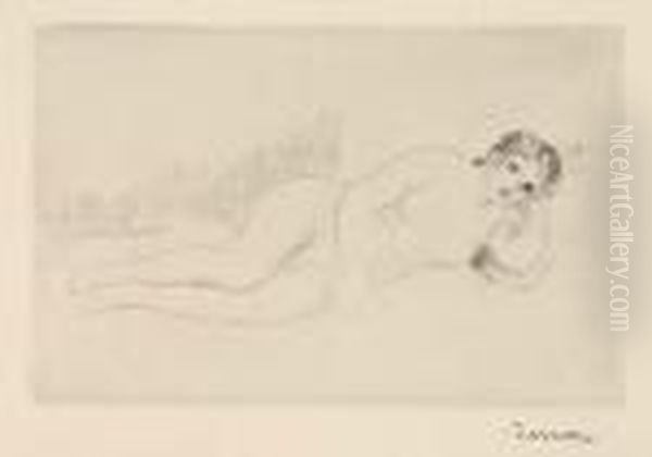 Femme Nue Couchee (tournee A Droite), 1re Planche - view 1