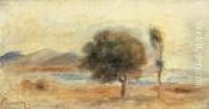 Paysage De Cagnes by Pierre Auguste Renoir