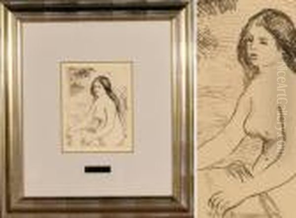 Femme Nue Assise - view 1