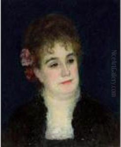 Portrait De Madame Charpentier by Pierre Auguste Renoir