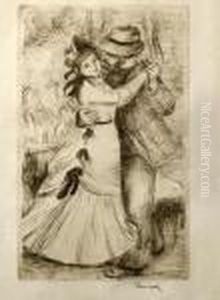 La Danse A La Campagne, 2eme Planche (delteil, Stella 2)
Soft-ground Etching by Pierre Auguste Renoir