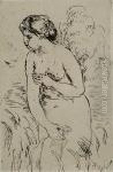 Baigneuse Debout A Mi-jambes - view 1