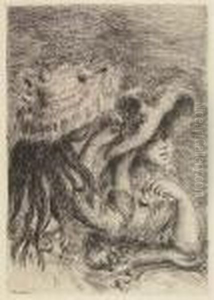 Two Etchings.
Le Chapeau Epingle (3e Planche) - view 1
