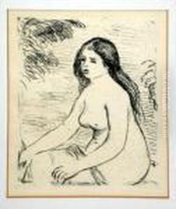 Femme Nue Assise (d. 12) Femme Nue Assise (d. 12)