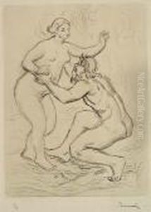 Le Fleuve Scamandre (2e Planche) by Pierre Auguste Renoir