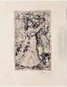 La Danse A La Campagne, 2e Planche, Circa 1890 by Pierre Auguste Renoir