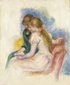 La Lecture by Pierre Auguste Renoir