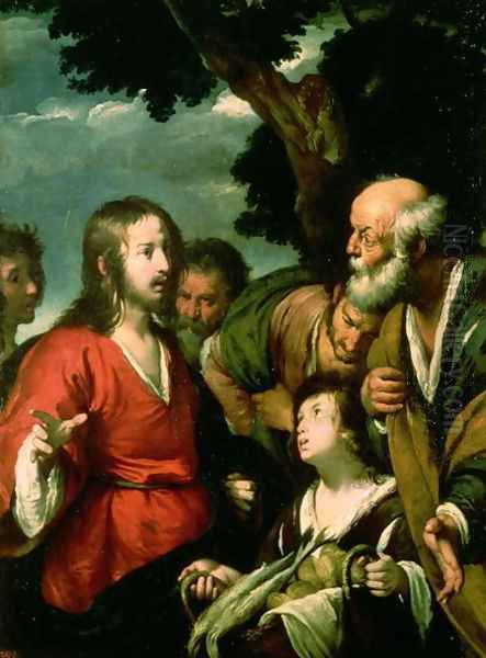 The Miracle of the Loaves and Fishes - view 1