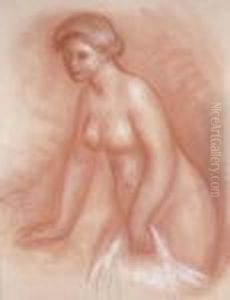La Grande Baigneuse by Pierre Auguste Renoir
