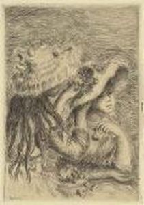 Two Etchings.
Sur La Plage, A Berneval Two Etchings.
Sur La Plage, A Berneval