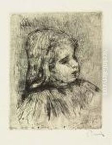 Claude Renoir, De Trois-quarts A Droite<</b> Claude Renoir, De Trois-quarts A Droite<</b>