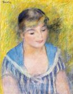 Buste De Femme by Pierre Auguste Renoir