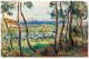 Pins Aux Environs De Cagnes by Pierre Auguste Renoir