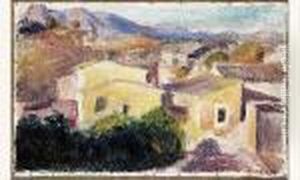 Paysages Vers Cagnes by Pierre Auguste Renoir