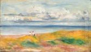 Sur La Falaise by Pierre Auguste Renoir