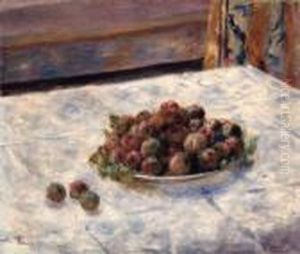 Nature Morte, Le Plat De Prunes Nature Morte, Le Plat De Prunes
