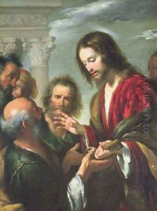 The Delivery of the Keys to St. Peter 2 by Bernardo Strozzi