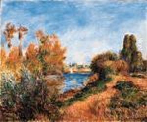 La Seine Argenteuil by Pierre Auguste Renoir