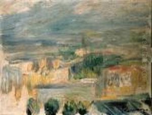 Paysage Des Hauts De Cannes by Pierre Auguste Renoir
