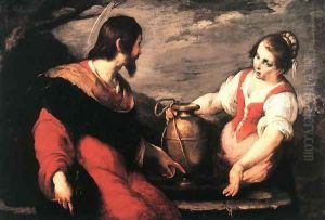 Christ and the Samaritan Woman by Bernardo Strozzi