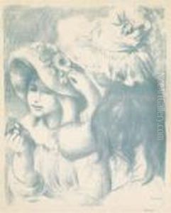 Le Chapeau Epingl, 2eme Planche by Pierre Auguste Renoir