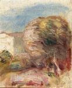 La Poste Cagnes by Pierre Auguste Renoir