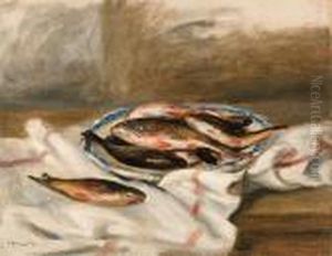 Nature Morte Aux Poissons by Pierre Auguste Renoir