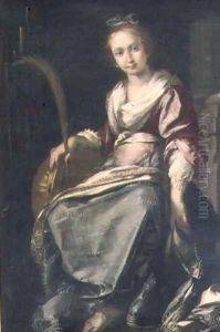 St. Cecilia by Bernardo Strozzi